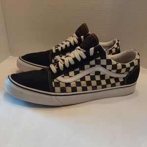 VANS OLD SKOOL PRIMARY CHECK 13M PRE-OWNED